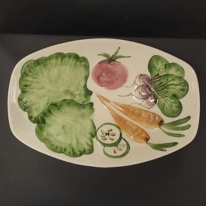 Vintage California Pottery serving dish